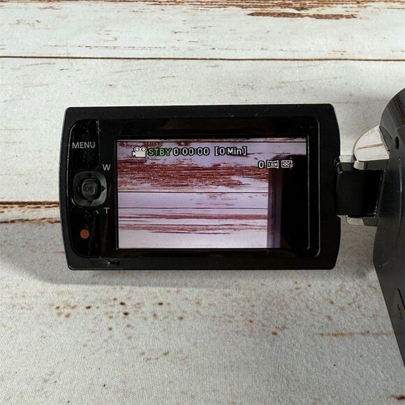 Samsung Compact Camcorder 65x Zoom Flip-Out Screen – w/ Battery & Charger Used - Picture 4 of 7